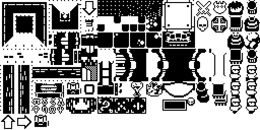 You Cannot Go Back Spritesheet on Playdate