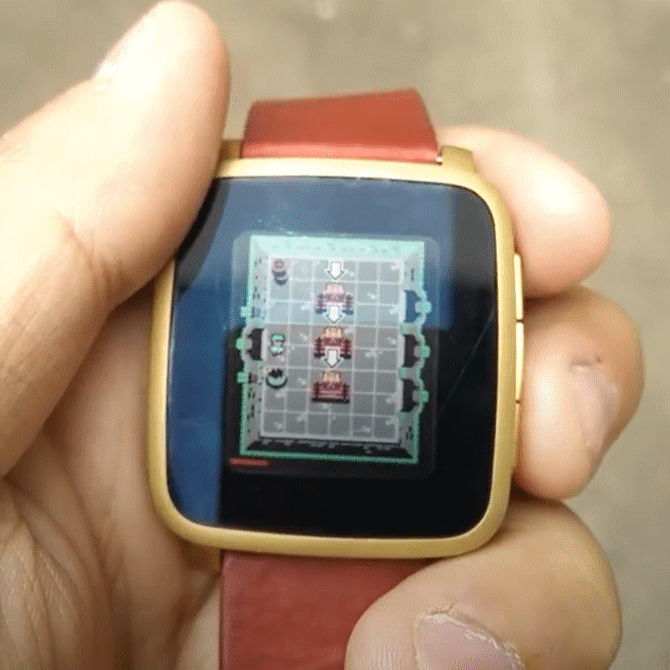 You Cannot Go Back on Pebble
